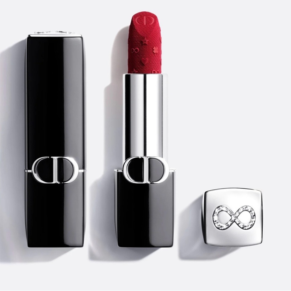 Dior Rouge Lipstick in Bold Red in search of